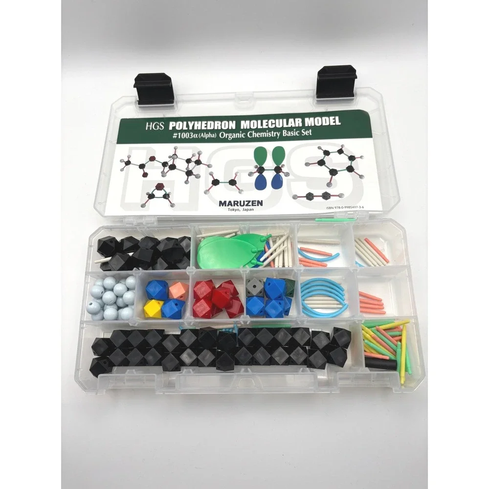 Maruzen HGS Polyhedron Molecular Model 1003a Alpha Organic Chemistry Basic Set
